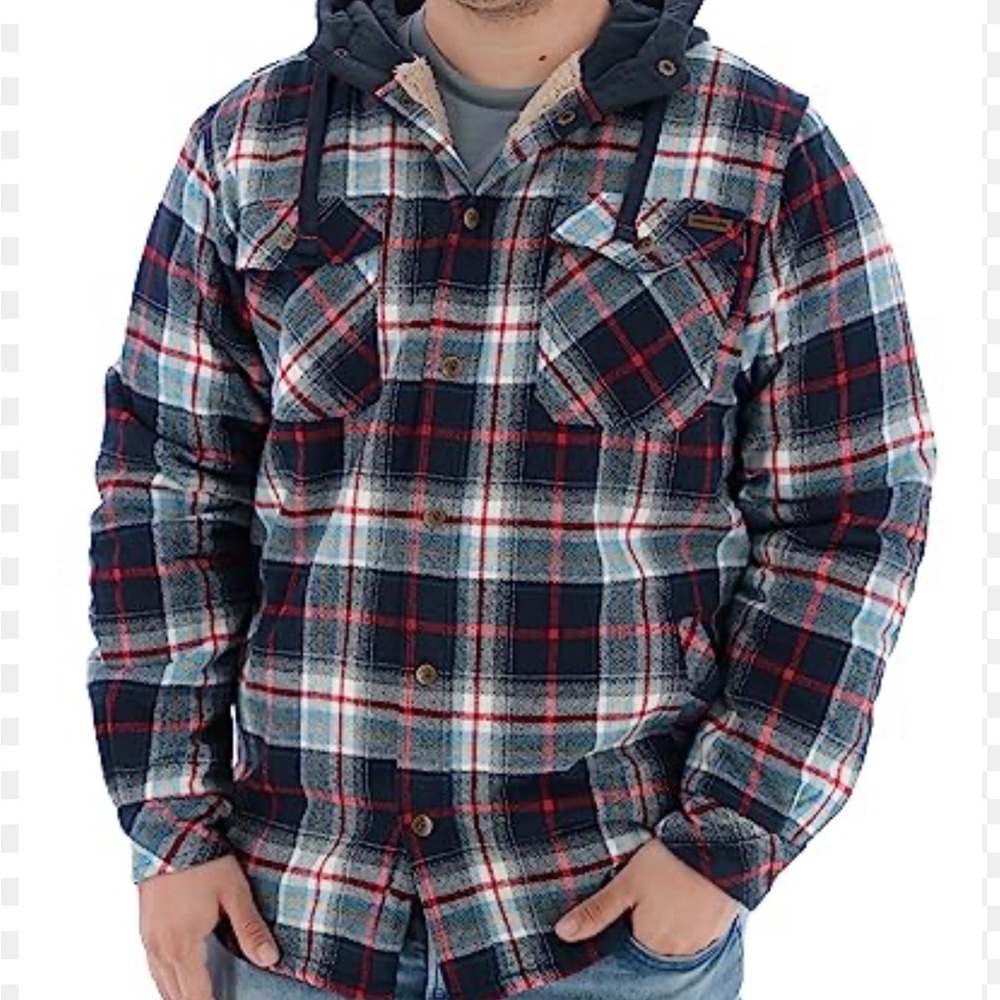 Men's legendary white tails fleece lined jacket